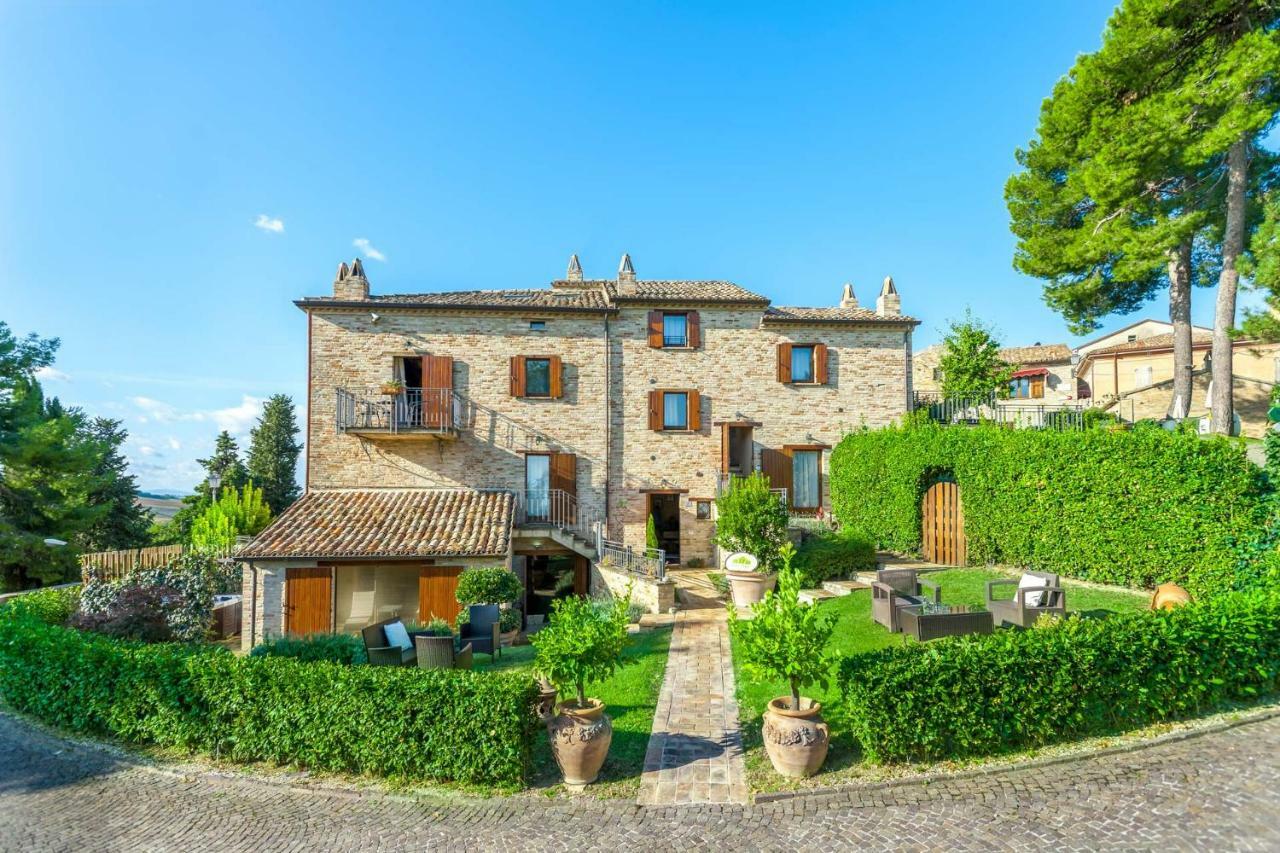 Вілла Mons Major Relais Montemaggiore al Metauro Екстер'єр фото